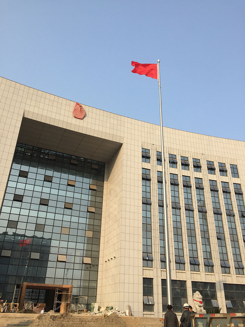 講話，國歌同步旗桿4