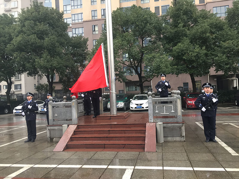 講話，國歌同步旗桿12