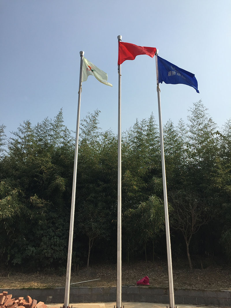學校旗桿2